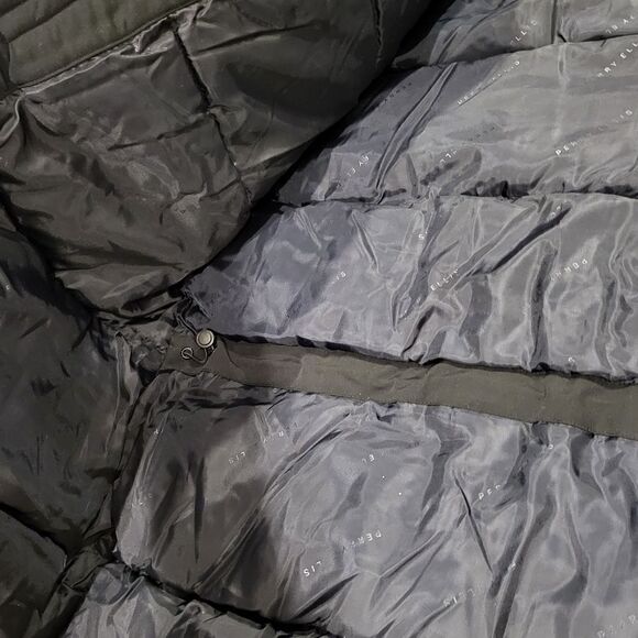 NWT Perry Ellis Black Field Jacket with removable hood Mens XL - Picture 10 of 15